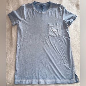 Victoria's Secret PINK Campus‎ Tee Shirt Powder Blue  XS
